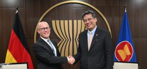 Deputy Secretary-General of ASEAN for Community and Corporate Affairs Receives Courtesy Call from Director General for Latin America, Europe, North Africa / Near and Middle East, Asia Department of GIZ