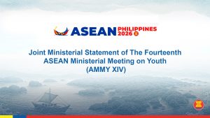 Joint Ministerial Statement of The Fourteenth ASEAN Ministerial Meeting on Youth (AMMY XIV)