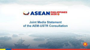 Joint Media Statement of the AEM-USTR Consultation