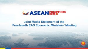 Joint Media Statement of the Fourteenth EAS Economic Ministers’ Meeting