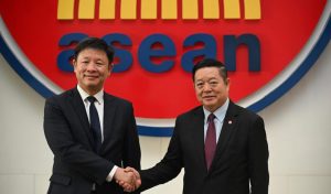 Secretary-General of ASEAN receives Minister of Publicity Department of CPC Henan Provincial Committee
