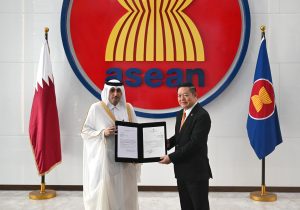 Ambassador of Qatar to ASEAN Presents Credentials to Secretary-General of ASEAN