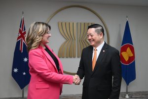 Secretary-General of ASEAN receives the Australian Ambassador to ASEAN