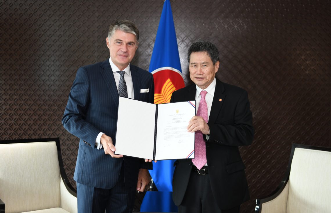 Ambassador of the Republic of Croatia to ASEAN presents credentials ...