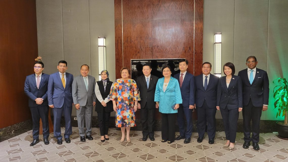 Secretary-General Of ASEAN Pays Courtesy Call On Philippine Acting ...