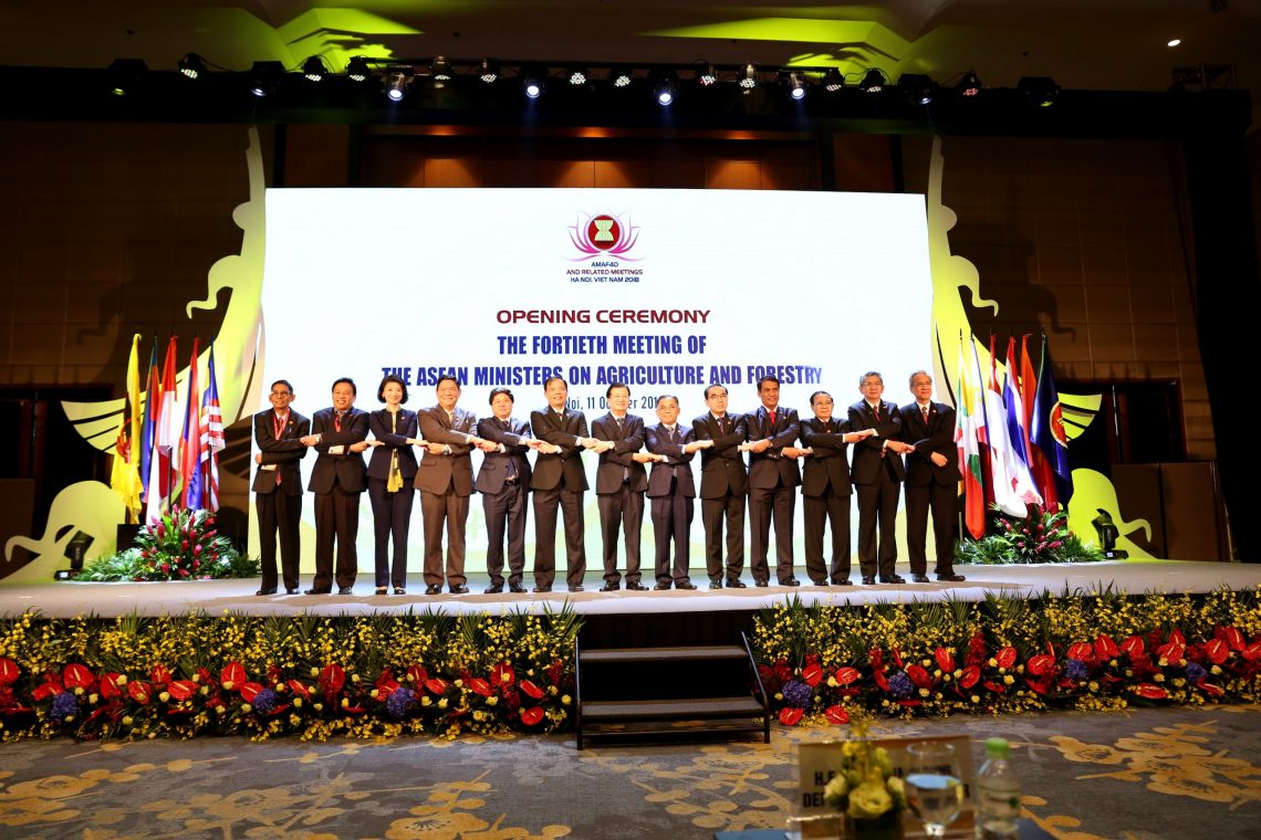 The Fortieth Meeting of the ASEAN Ministers on Agriculture and Forestry ...