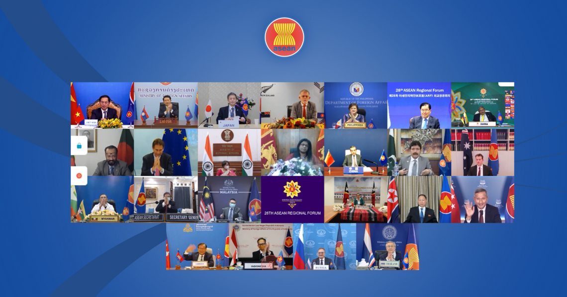 Chairman S Statement Of The 28th Asean Regional Forum Asean