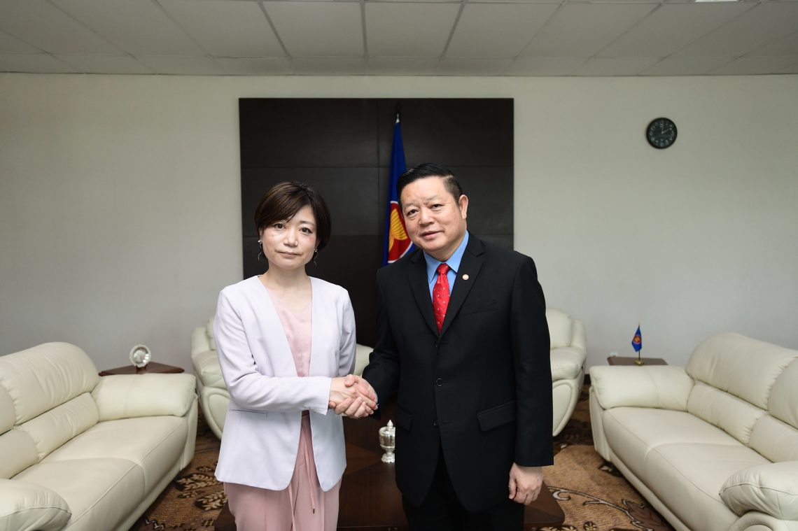 Ms. Shibata Noriko’s Courtesy Call On Dr. Kao Kim Hourn - ASEAN Main Portal