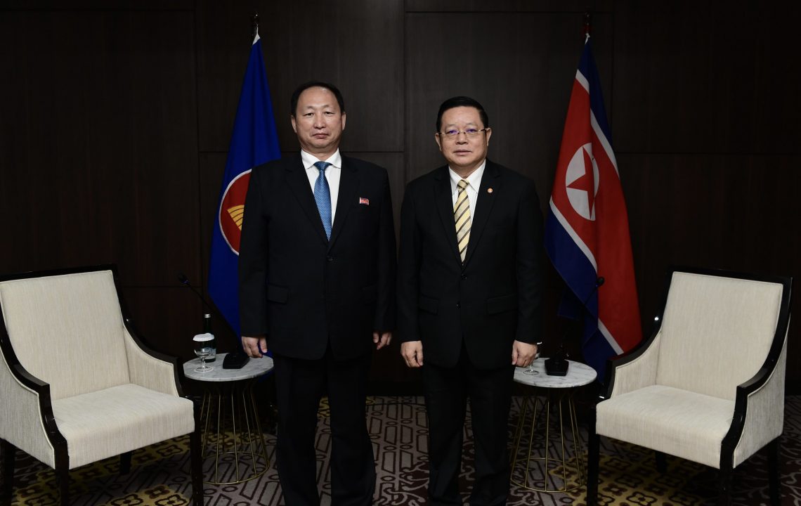 Ambassador of the Democratic People's Republic of Korea to ASEAN calls