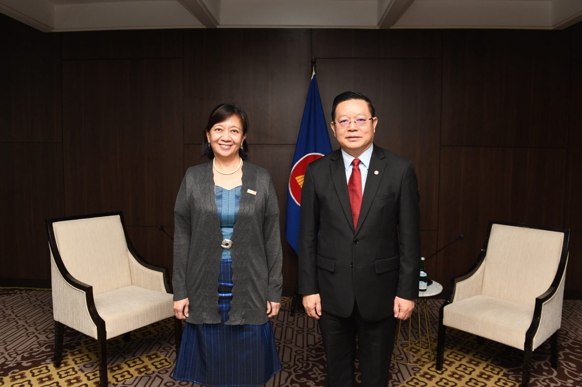 Secretary-General Of ASEAN Meets ACB Executive Director - ASEAN Main Portal