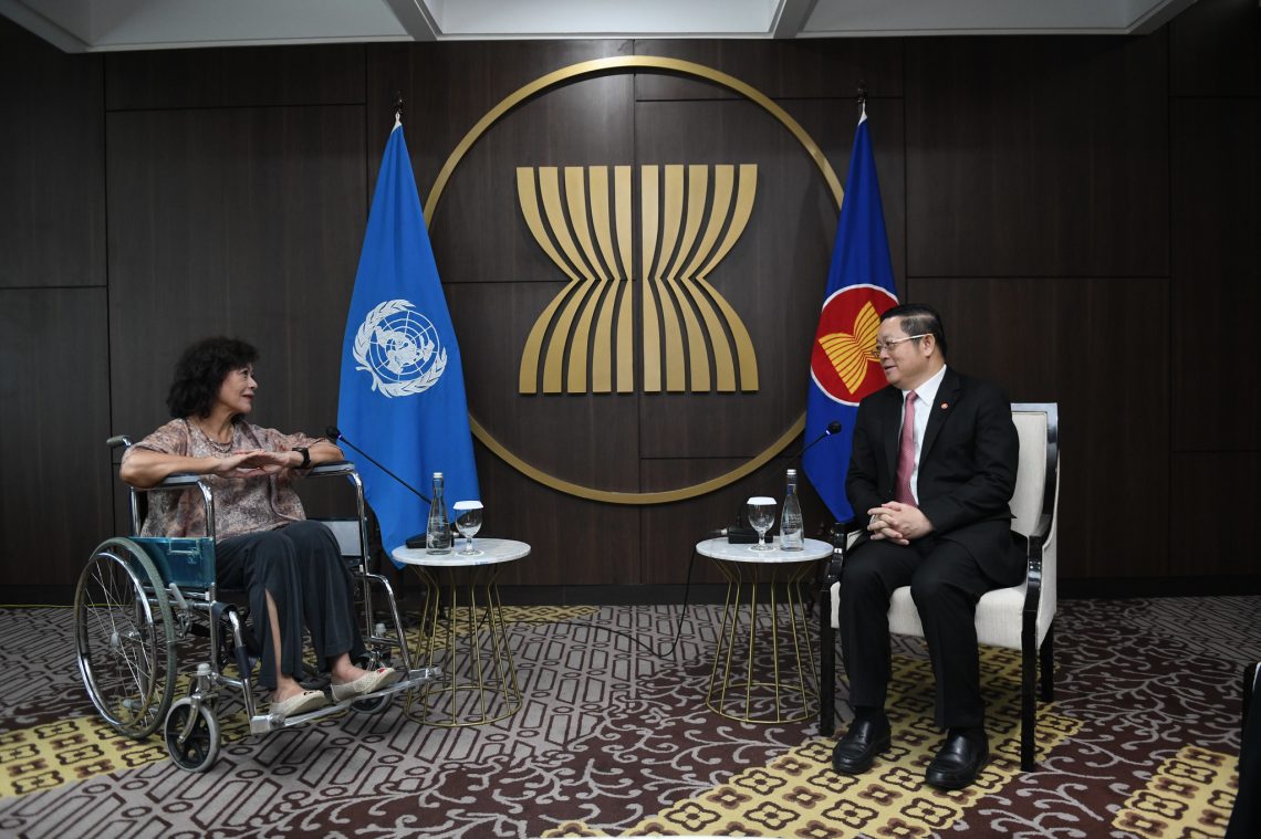 Secretary-General of ASEAN meets with Special Envoy of UN Secretary ...