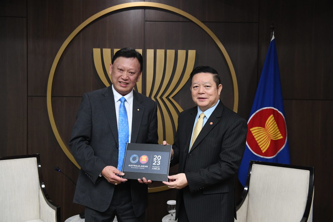 Secretary-General Of ASEAN Receives Courtesy Call By Australia ASEAN ...