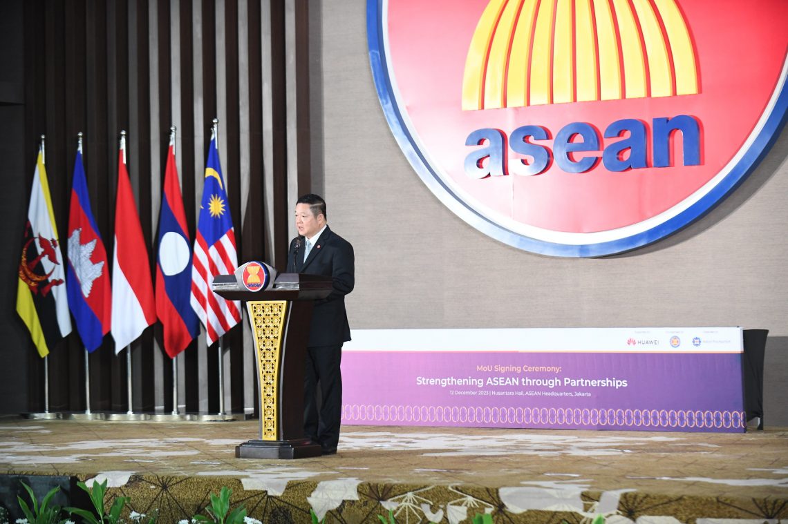 Secretary-General Of ASEAN Delivers Remarks Highlighting Regional ...