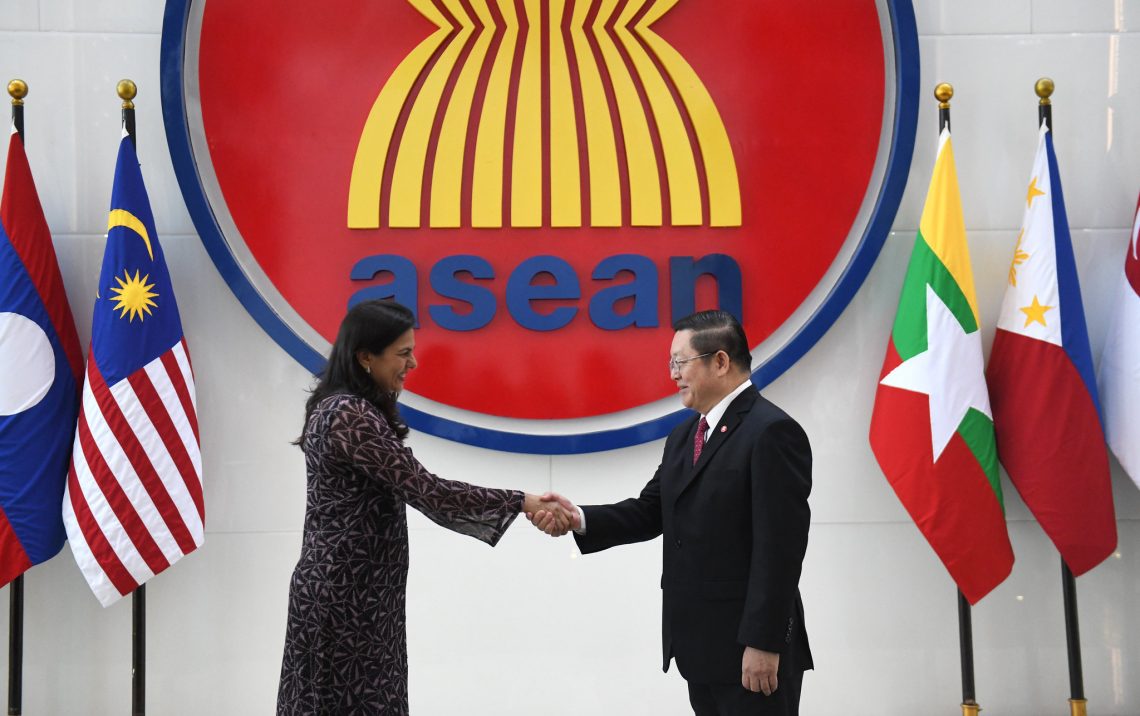 Secretary-General Of ASEAN Presides Over The Oath-taking Ceremony Of ...