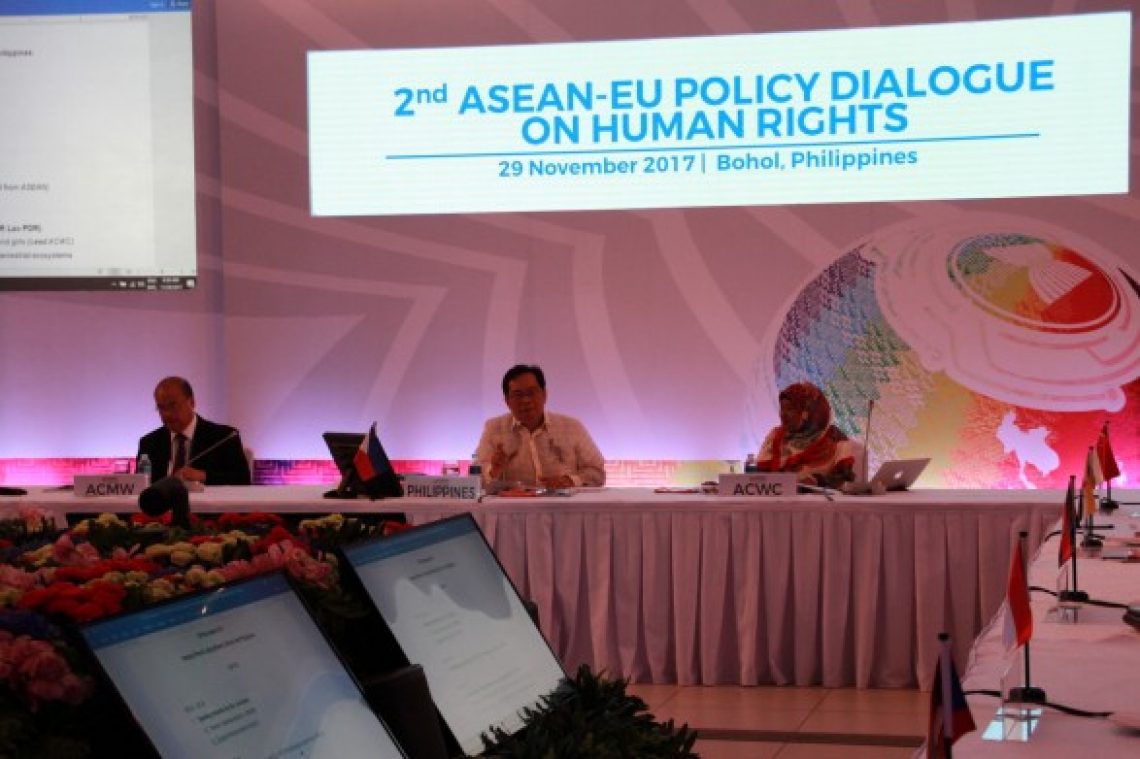 Asean Eu Discuss Human Rights Issue In A Dialogue Asean